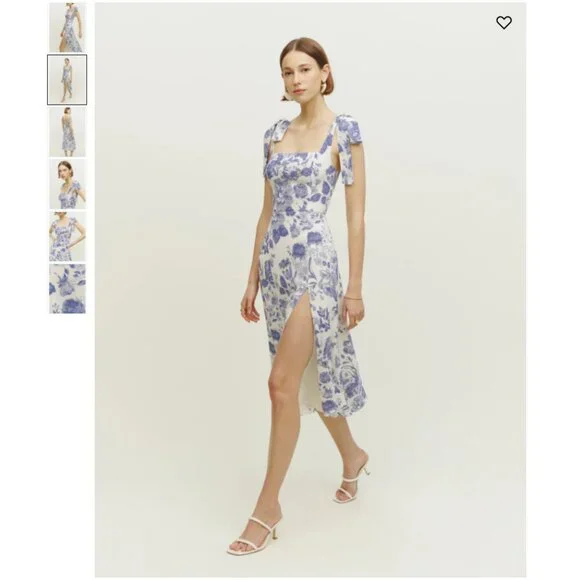 Reformation Twilight Dress in Lucerne - Picture 4 of 13